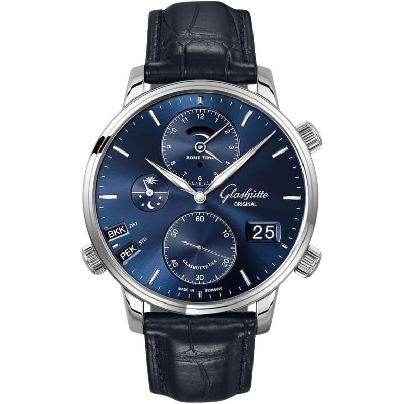 Glashütte Original Senator Cosmopolite Ref. 1-89-02-05-02-01 - Tomasini Francia