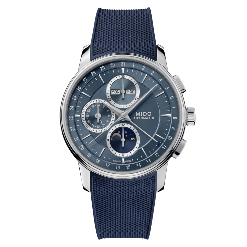 Mido Baroncelli Chronograph Moonphase Ref. M027.625.17.041.00 - Tomasini Francia