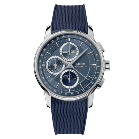 Mido Baroncelli Chronograph Moonphase Ref. M027.625.17.041.00 - Tomasini Francia