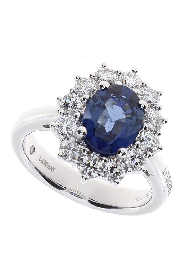 Anello brill. e zaffiro mis.13 20098969 Ref. 20098969 - Tomasini Francia
