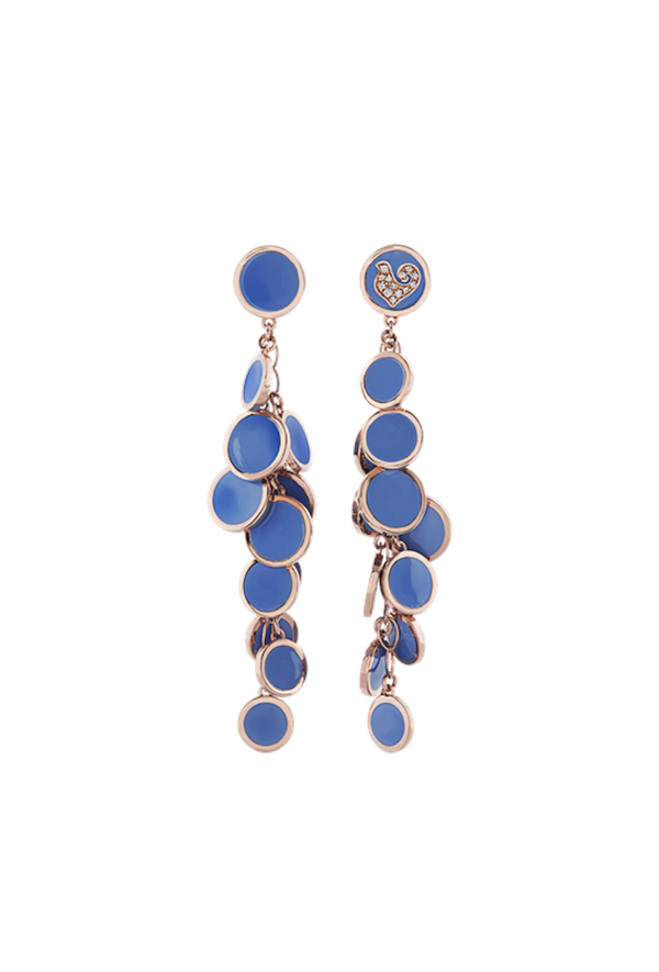 Chantecler Paillettes Earrings Ref. 42699 - Tomasini Francia