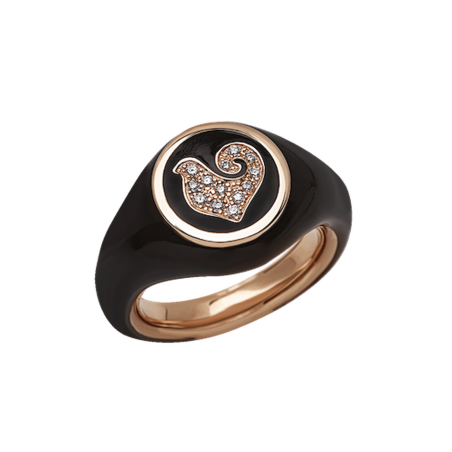 Anello Paillettes Oro 42700 Ref. 42700 - Tomasini Francia