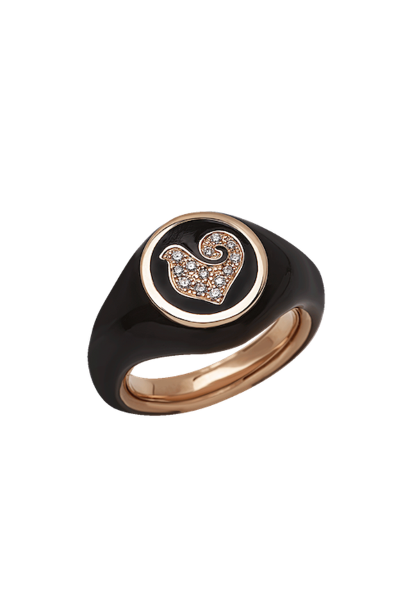 Anello Paillettes Oro 42700 Ref. 42700 - Tomasini Francia