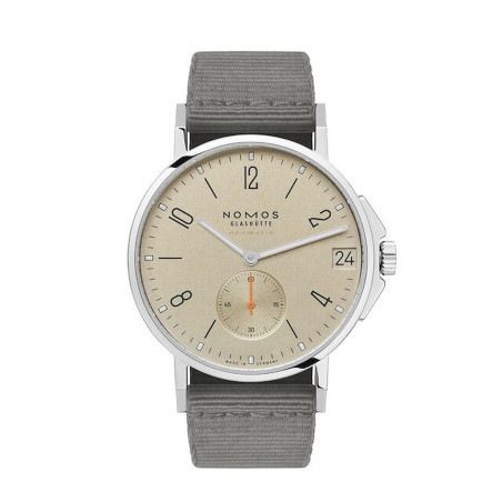 Nomos Glashutte Ahoi Neomatik 38 Date Sand Ref. 527 - Tomasini Francia