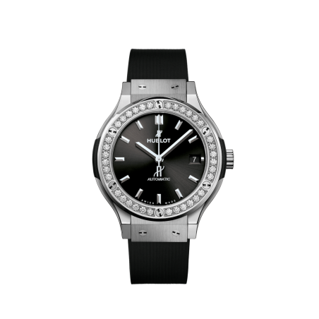 Hublot Classic Fusion Titanium Diamonds Ref. 565.NX.1470.RX.1204 - Tomasini Francia