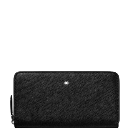 Portafoglio Montblanc Sartorial 12 scomparti e cerniera completa Ref. MB130319 - Tomasini Francia