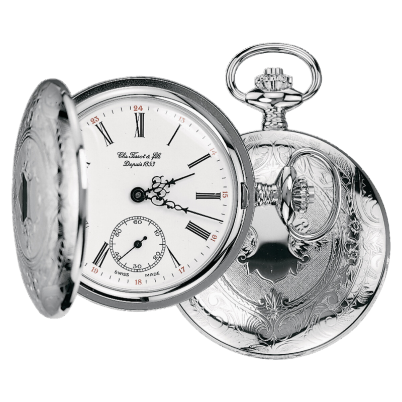 Tissot T-Pocket Savonnette Mechanical T83640113 Ref. T83.6.401.13 - Tomasini Francia