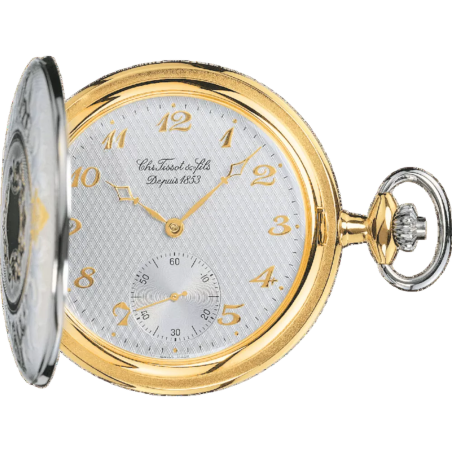 Tissot T-pocket Savonnette Mechanical Ref. T83.8.450.82 - Tomasini Francia