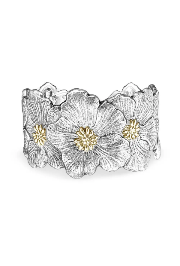 Bracciale Buccellati Blossoms Vermeil - 16 cm JAGBRA012176XXX160 Ref. JAGBRA012176 - Tomasini Francia