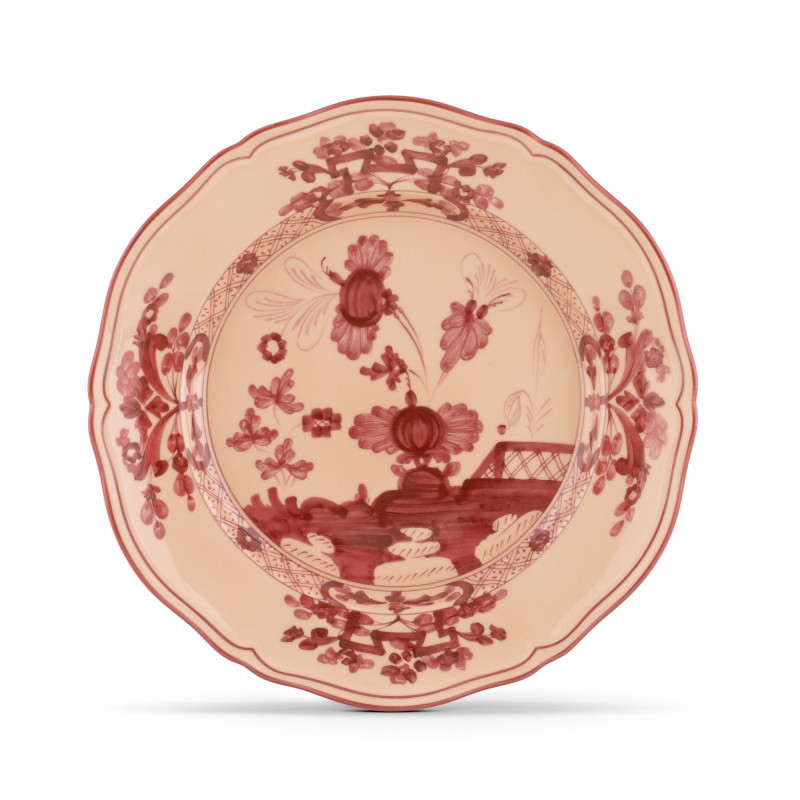 Oriente Italiano Piatto Piano Vermiglio 003RG00 FPT110010265G00123800 Ref. 003RG00 FPT110010265G00123800 - Tomasini Francia