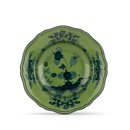 Oriente Italiano Piatto Fondo Malachite 003RG00 FPT210010240G00123600 Ref. 003RG00 FPT210010240G00123600 - Tomasini Francia