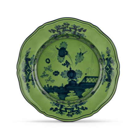 Oriente Italiano Piatto Piano Malachite 003RG00 FPT110010265G00123600 Ref. 003RG00 FPT110010265G00123600 - Tomasini Francia