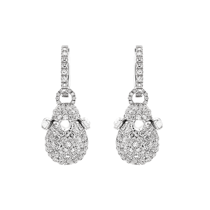 Chantecler Joyful White Gold Earrings