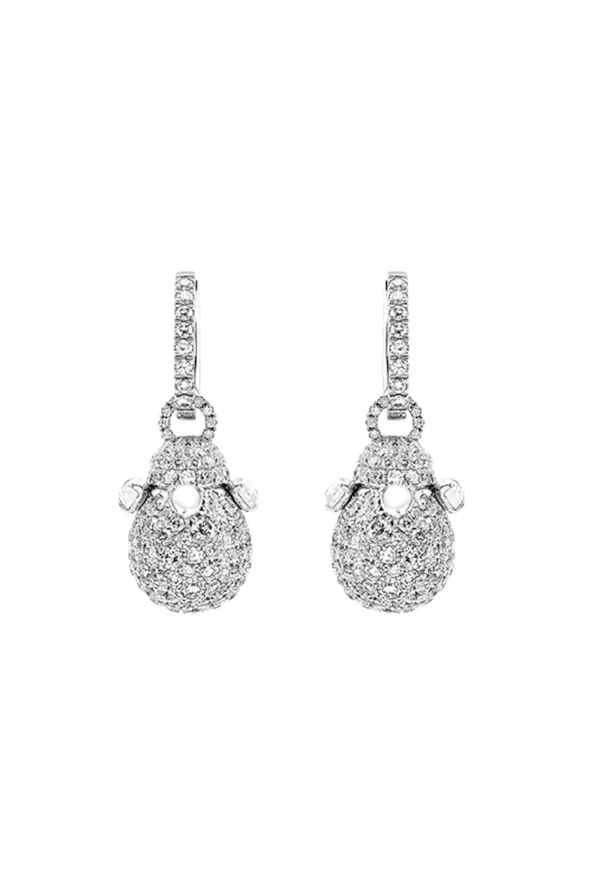 Chantecler Joyful White Gold Earrings Ref. 42951 - Tomasini Francia