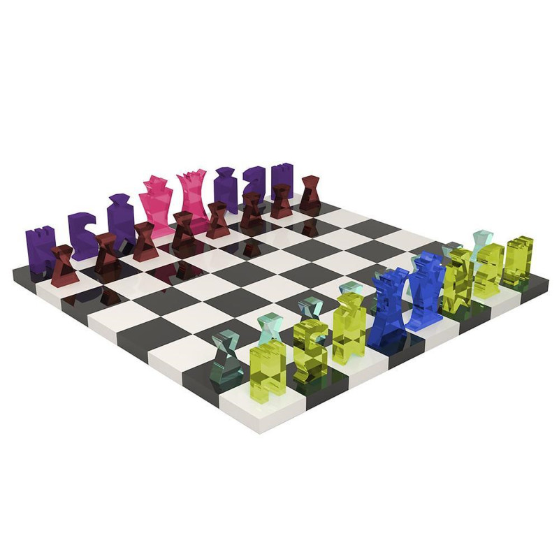 Vesta Home Scacchi e Dama Multicolor VE3376501 Ref. VE3376501 - Tomasini Francia