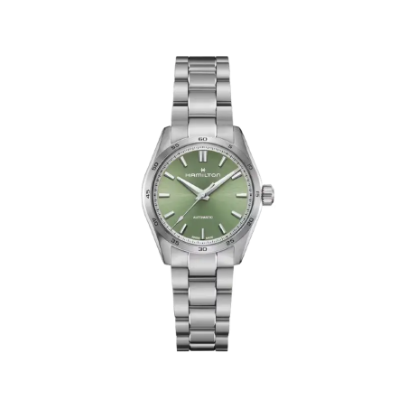 Hamilton Jazzmaster Performer Auto Verde Ref. H36105160 - Tomasini Francia