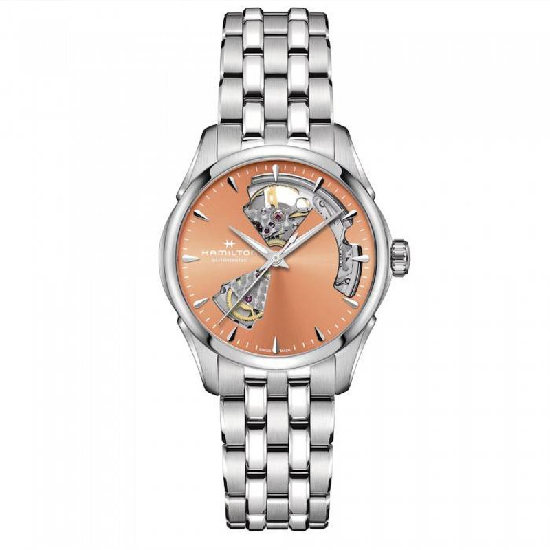 Hamilton Jazzmaster Open Heart Lady Auto Ref. H32215100 - Tomasini Francia
