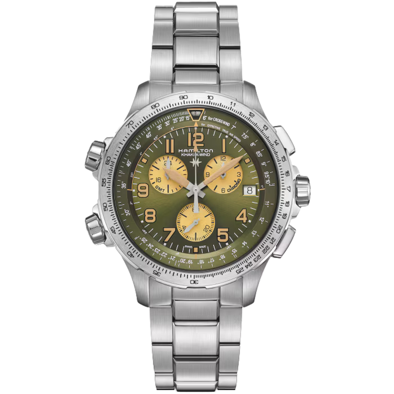 Hamilton Khaki Aviation X-Wind Gmt Ref. H77932160 - Tomasini Francia