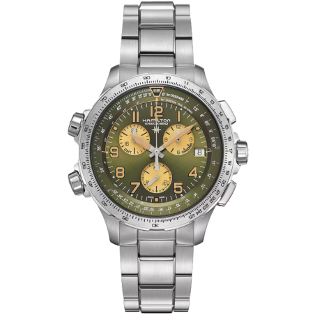 Hamilton Khaki Aviation X-Wind Gmt Ref. H77932160 - Tomasini Francia