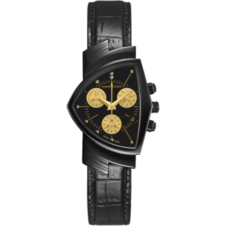 Hamilton  Ventura L Chrono Quartz Ref. H24402730 - Tomasini Francia