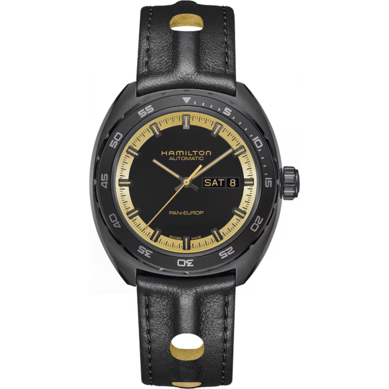 Hamilton American Classic Pan Europ Day Date Auto Ref. H35425730 - Tomasini Francia