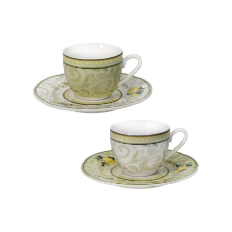 Brandani Limoni Tazzina Da caffè  Set 2pz Ref. B52754 - Tomasini Francia