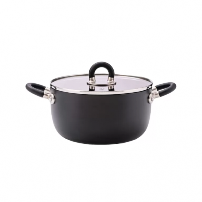 MasterPro by Alessi Casseruola 2 manici 16cm Sten nero Ref. ABGMP3625B - Tomasini Francia