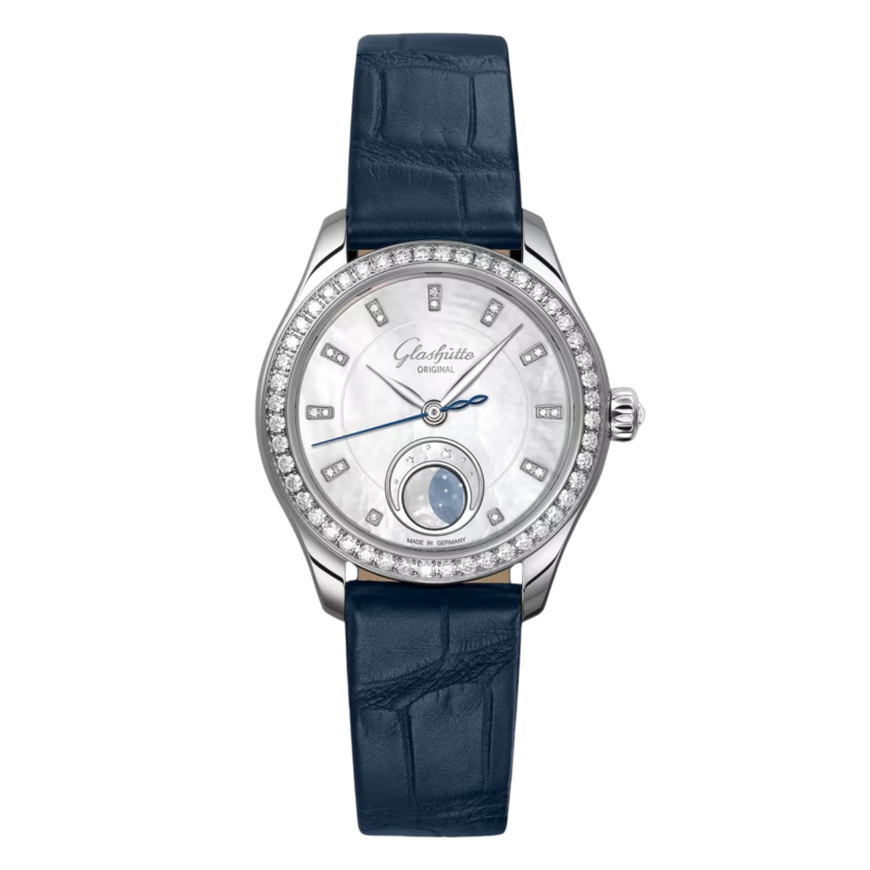Glashütte Original Ladies Serenade Luna Ref. 13514021204 - Tomasini Francia