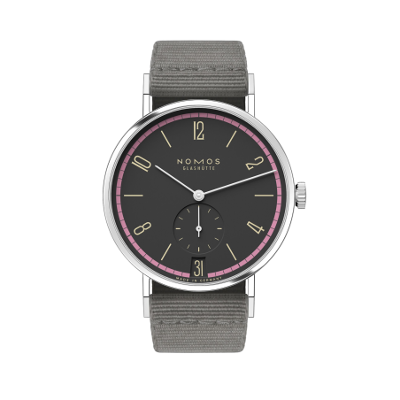 Nomos Glashütte Tangente 38 Datario Tiefseegrau Ref. 179.S19 - Tomasini Francia