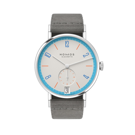 Nomos Glashütte Tangente 38 Datario Peace Ref. 179.S5 - Tomasini Francia