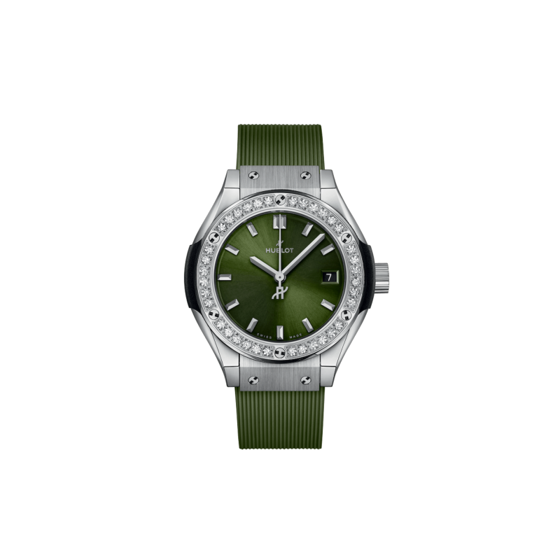 Hublot Classic Fusion Titanium Green Ref. 581NX8970RX1104 - Tomasini Francia
