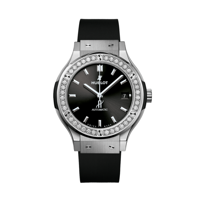 Hublot Classic Fusion Titanium Diamonds Ref. 591NX1470RX1204 - Tomasini Francia