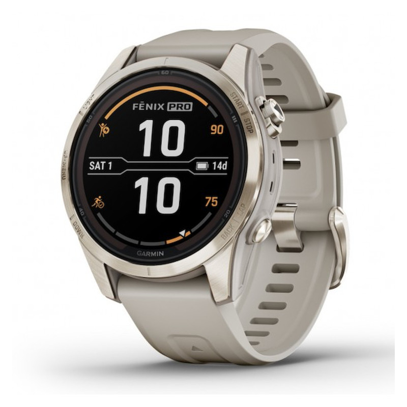 Garmin Fēnix® 7S Pro – Sapphire Solar Edition Ref. 010-02776-15 - Tomasini Francia