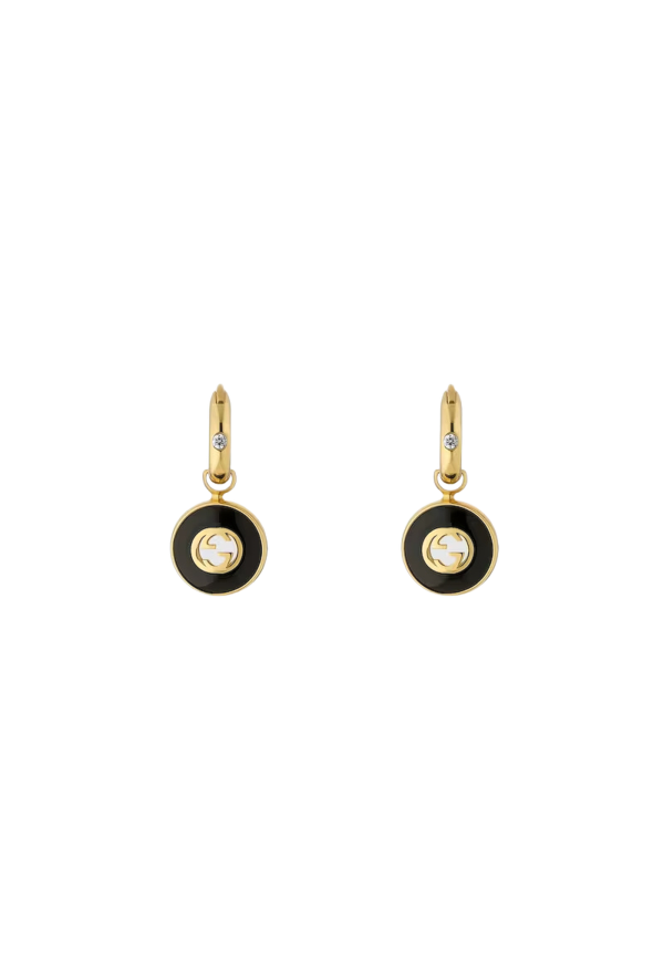 Gucci Interloking Hoop Earrings 18k Ref. YBD786563001 - Tomasini Francia