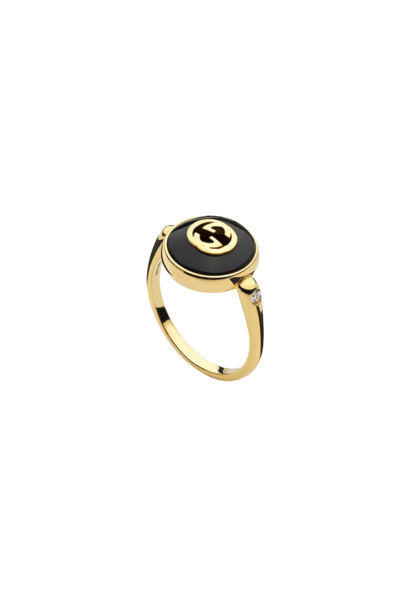 Gucci Interloking Ring 18k Ref. YBC786547001 - Tomasini Francia