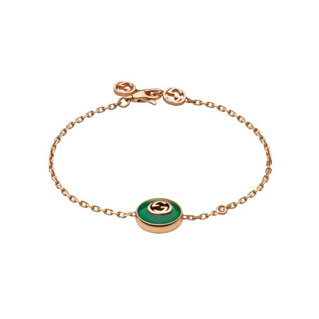 Gucci Interlocking Chain Bracelet 18k Ref. YBA786556002 - Tomasini Francia