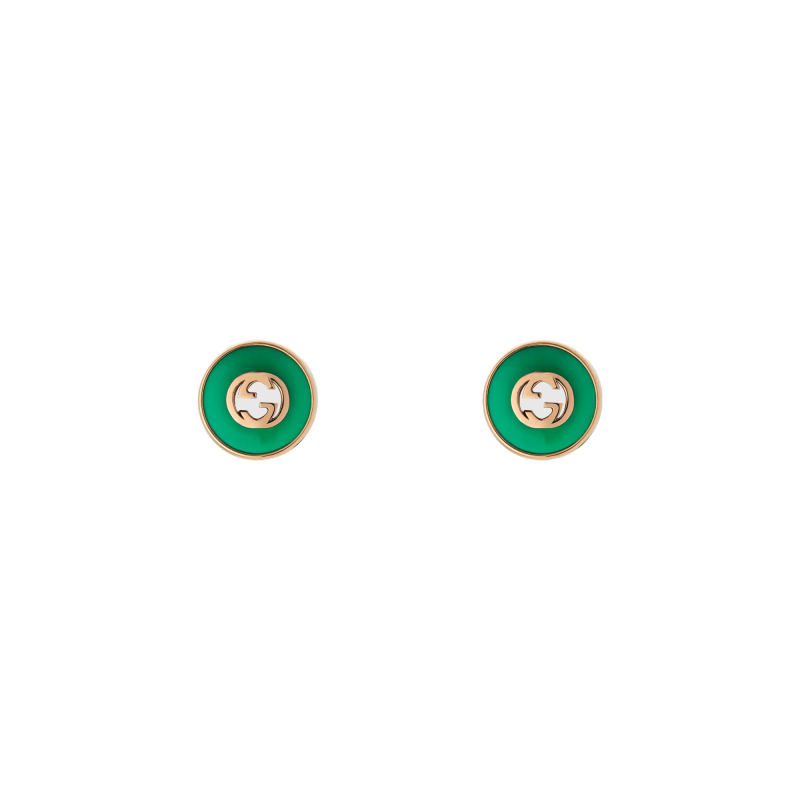 Gucci Interloking Stud Earrings Ref. YBD786554002 - Tomasini Francia
