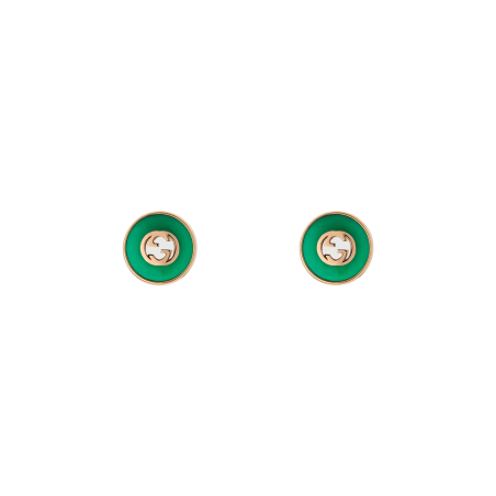 Gucci Interloking Stud Earrings Ref. YBD786554002 - Tomasini Francia