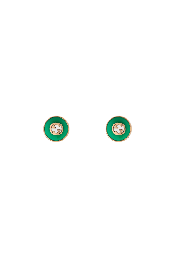 Gucci Interloking Stud Earrings Ref. YBD786554002 - Tomasini Francia