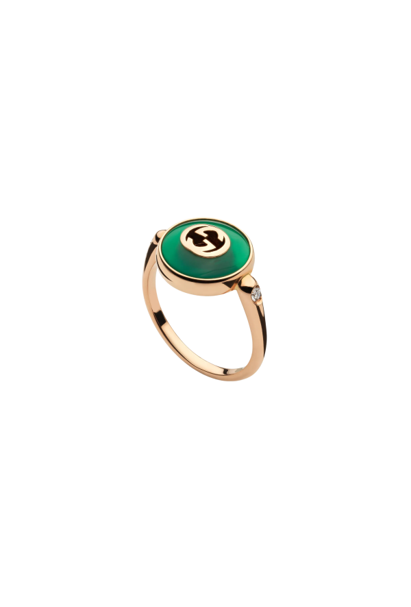 Gucci Interloking Anello 18k Ref. YBC786547002 - Tomasini Francia