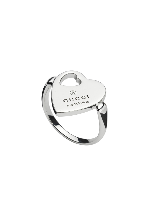 Gucci Trademark Anello con Cuore Ref. YBC796357001 - Tomasini Francia