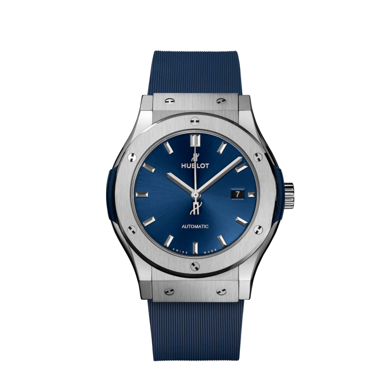 Hublot Classic Fusion Titanium Blue Ref. 542NX7170RX - Tomasini Francia