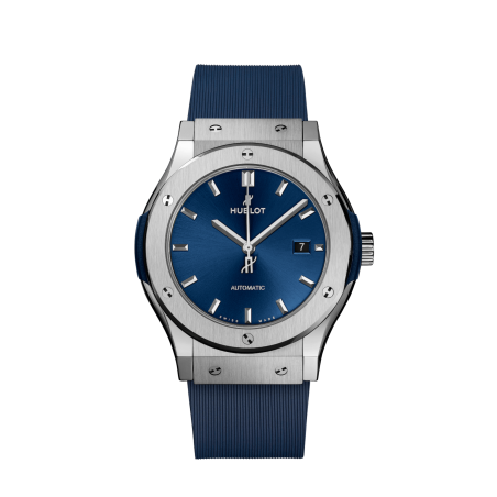 Hublot Classic Fusion Titanium Blue Ref. 542NX7170RX - Tomasini Francia
