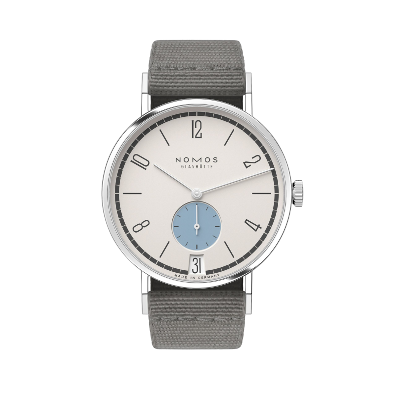 Nomos Glashütte Tangente 38 Datrio Schneesturm Ref. 179.S24 - Tomasini Francia