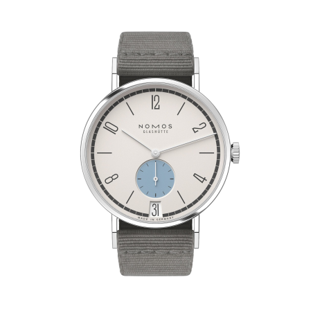 Nomos Glashütte Tangente 38 Datrio Schneesturm Ref. 179.S24 - Tomasini Francia