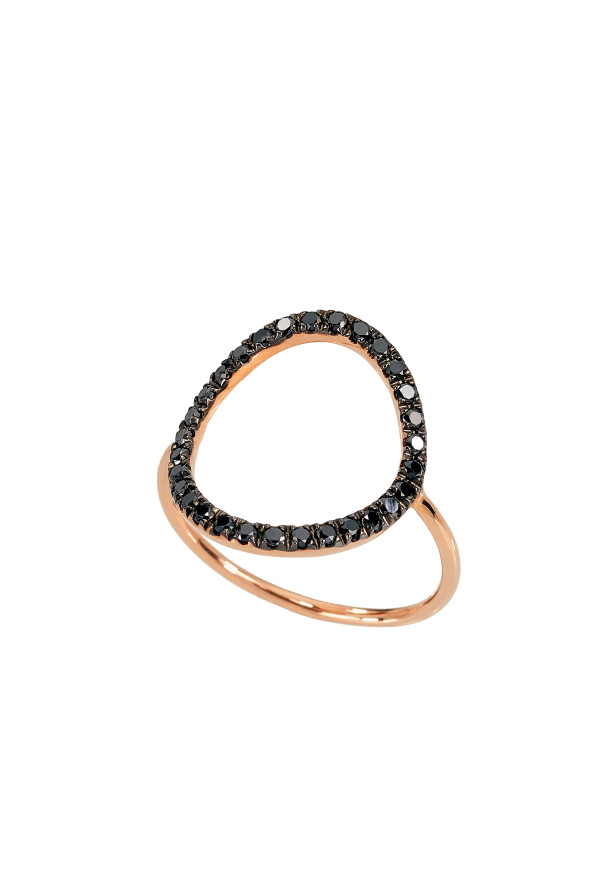 Marco Gerbella Piccole Gioie Black Diamonds Bubble Ring Ref. BO-AN-21-4R - Tomasini Francia