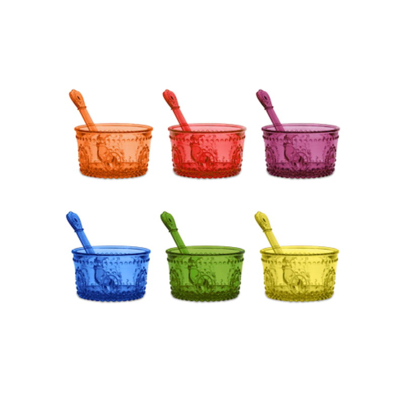 Set coppette gelato Baci Milano Ref. BG77286-X - Tomasini Francia