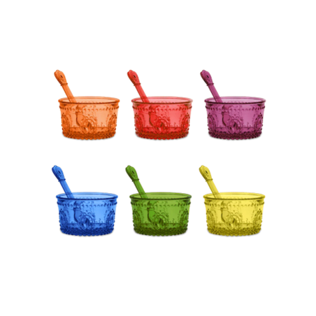 Set coppette gelato Baci Milano Ref. BG77286-X - Tomasini Francia
