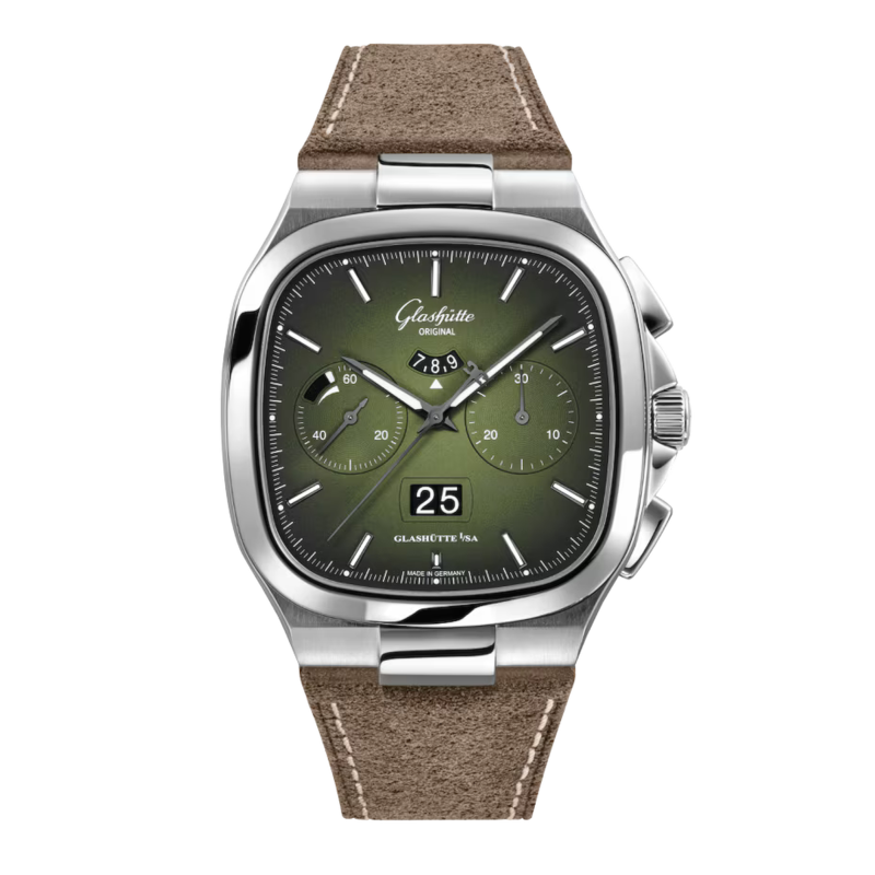 Glashütte Original Seventies Chronograph Panorama Date Ref. 1-37-02-09-02-62 - Tomasini Francia