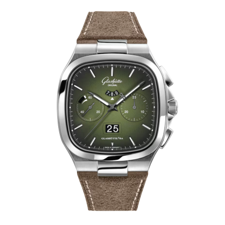 Glashütte Original Seventies Chronograph Panorama Date Ref. 1-37-02-09-02-62 - Tomasini Francia